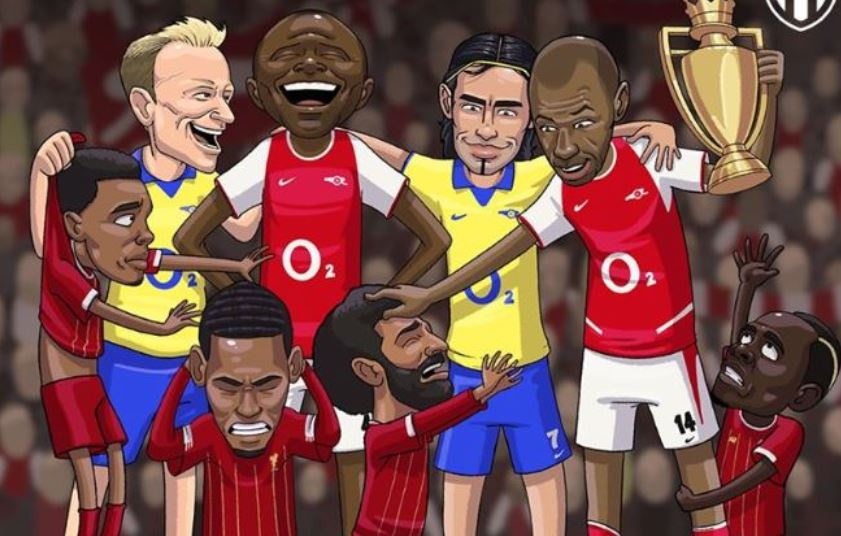 Anh che Henry, Vieira ha he sau that bai cua Liverpool hinh anh