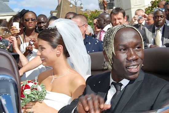 Bacary Sagna va chuyen tinh voi Ludivine anh 1