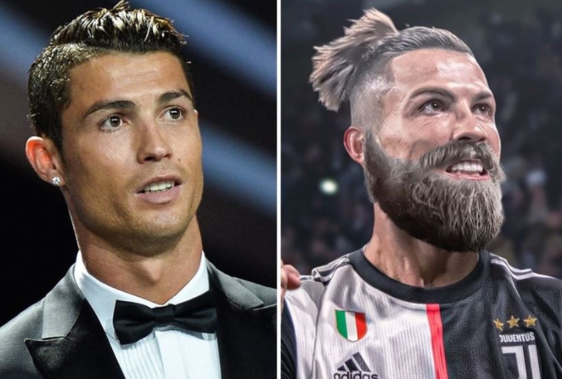 Ve ngoai cua Ronaldo, Mbappe voi bo rau ram hinh anh