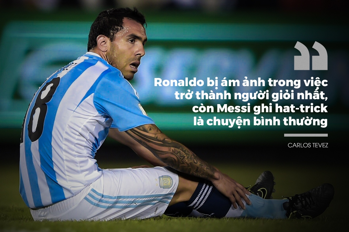 Ronaldo lep ve Messi trong mat dong doi cu anh 12