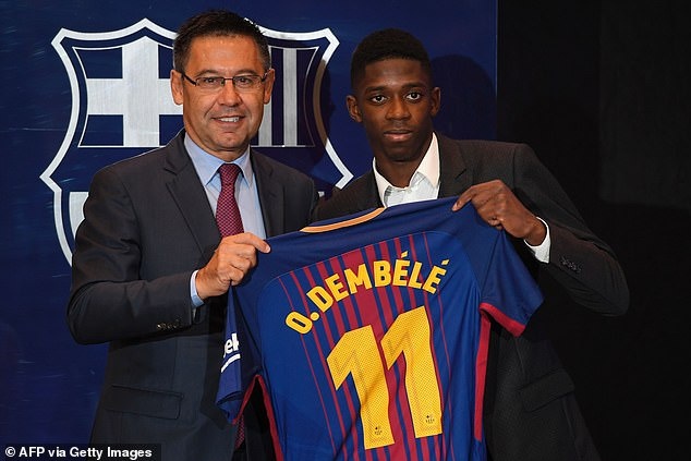 Ousmane Dembele sap thanh dong doi cua Ronaldo anh 1