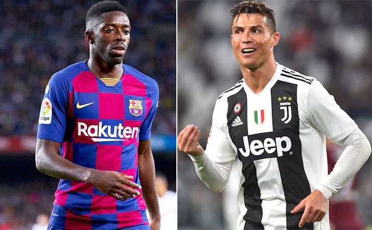 Ousmane Dembele sap thanh dong doi cua Ronaldo hinh anh
