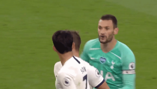 Son Heung-min va Lloris xo xat ngay truoc mat HLV Mourinho hinh anh
