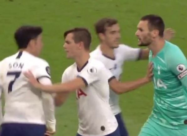 Pha bong khien Lloris tuc gian voi Son Heung-min hinh anh