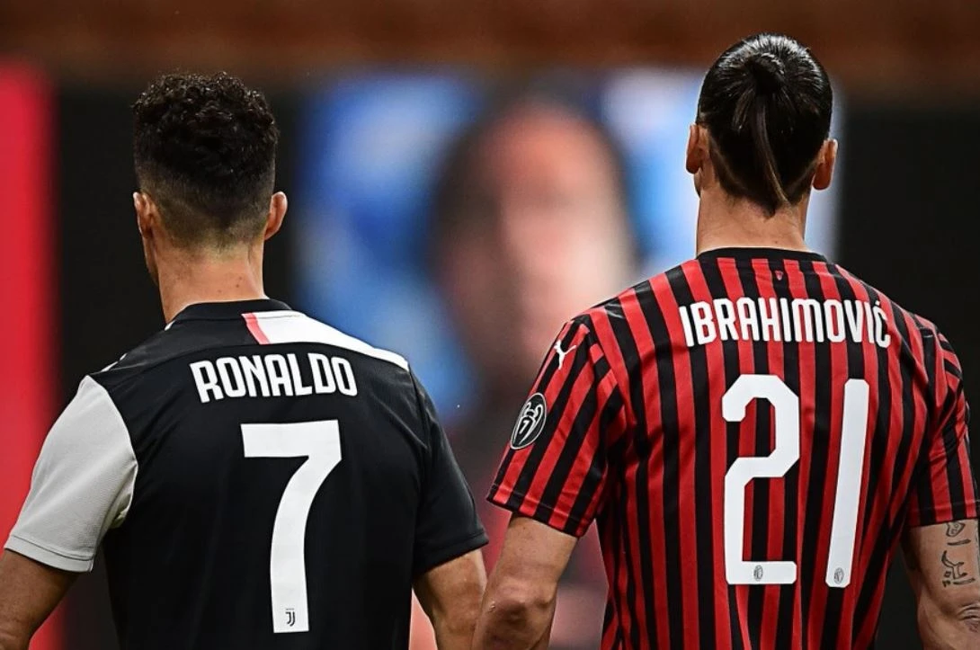 Ronaldo doi dau Ibra anh 1