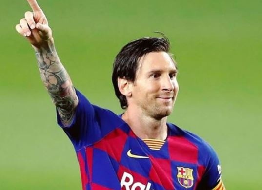 Messi lap 2 ky luc trong ngay La Liga ha man hinh anh