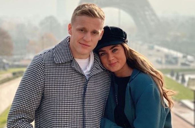 Van de Beek hen ho con gai Dennis Bergkamp hinh anh