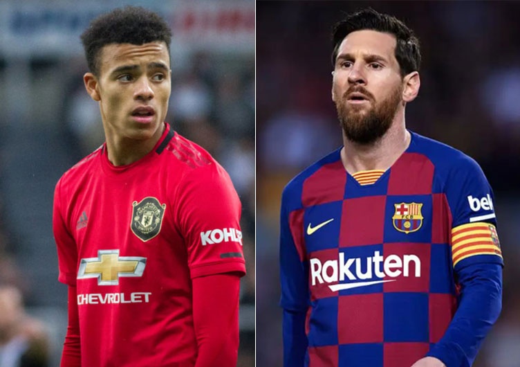 Greenwood muon thi dau voi Messi hinh anh