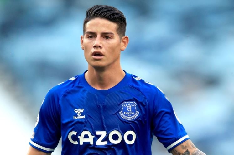 James Rodriguez cung dong doi danh bai Tottenham hinh anh