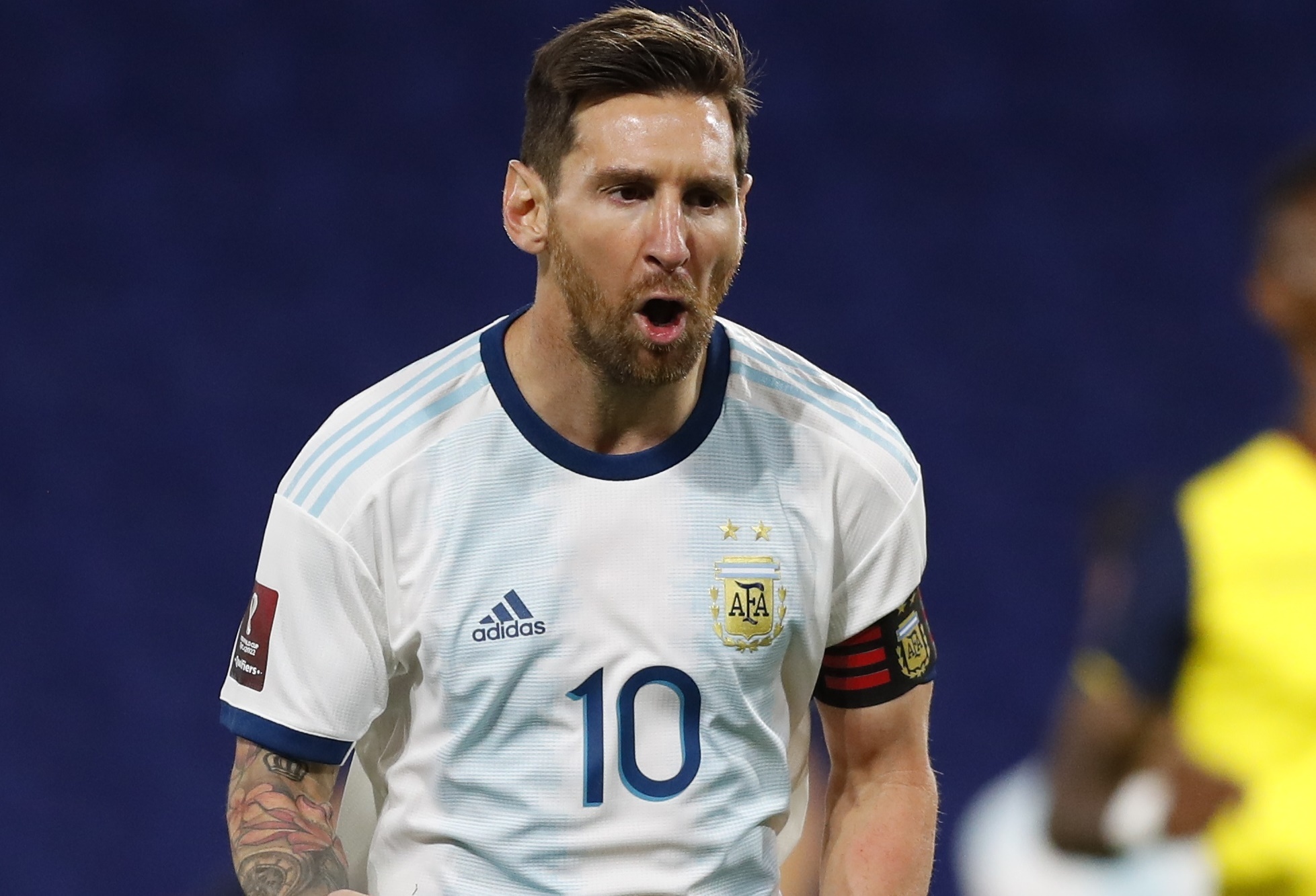 Messi lap cong o vong loai World Cup hinh anh