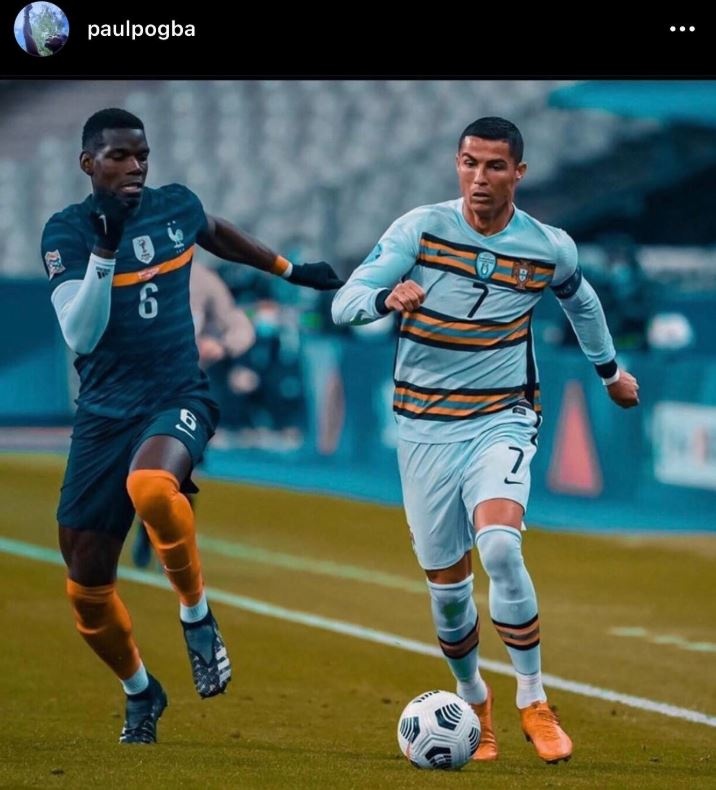 sao tuyen Phap dong loat dang anh chup cung Ronaldo anh 5