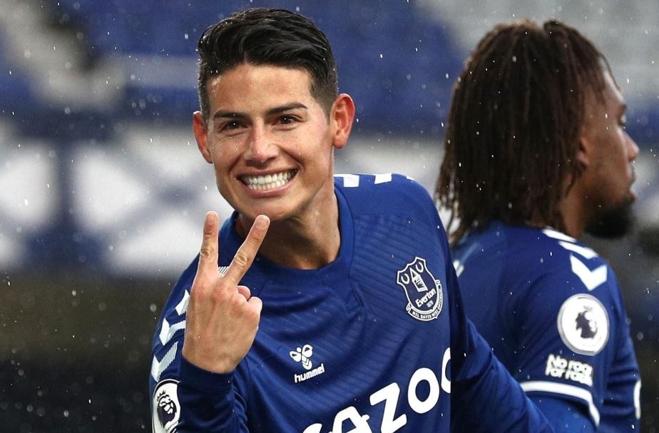 James Rodriguez giup Everton giu ngoi dau hinh anh