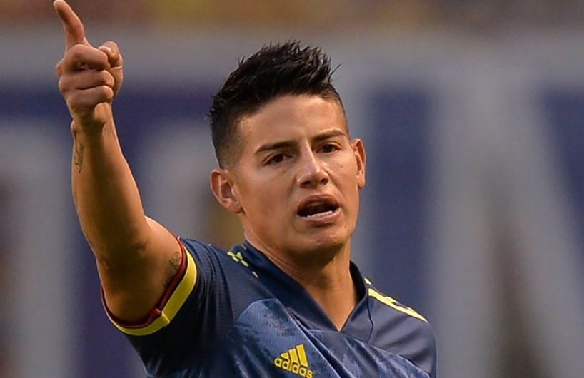 James Rodriguez ghi ban danh du o tran thua 1-6 cua Colombia hinh anh