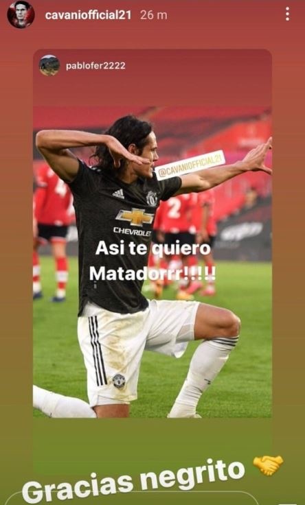 Cavani co nguy co bi treo gio anh 1