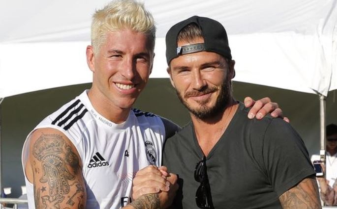 Beckham co the giup MU chieu mo Ramos hinh anh