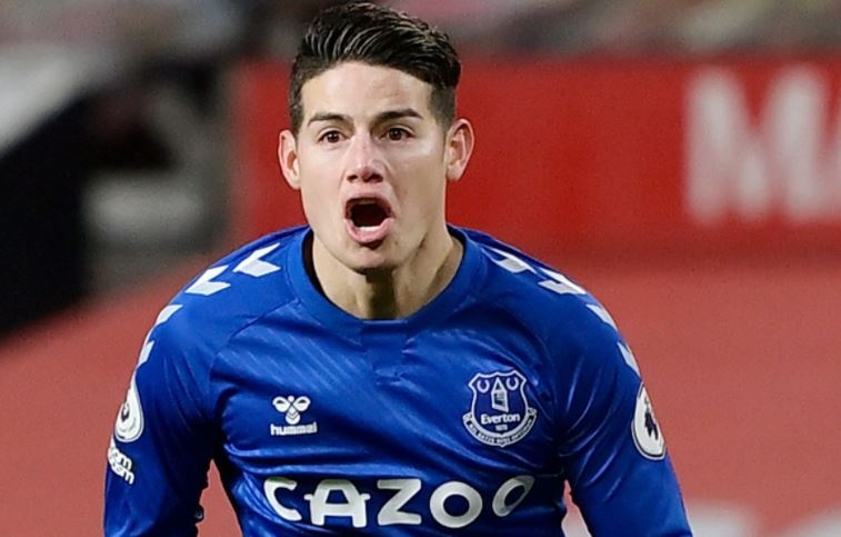 James Rodriguez giup Everton tai lap chien cong sau 22 nam hinh anh