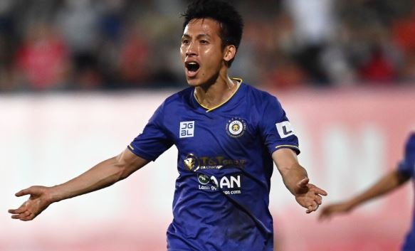 CLB Ha Noi thang tran dau tai V.League hinh anh