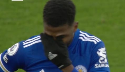 Tien dao Leicester khoc sau khi lap hat-trick hinh anh