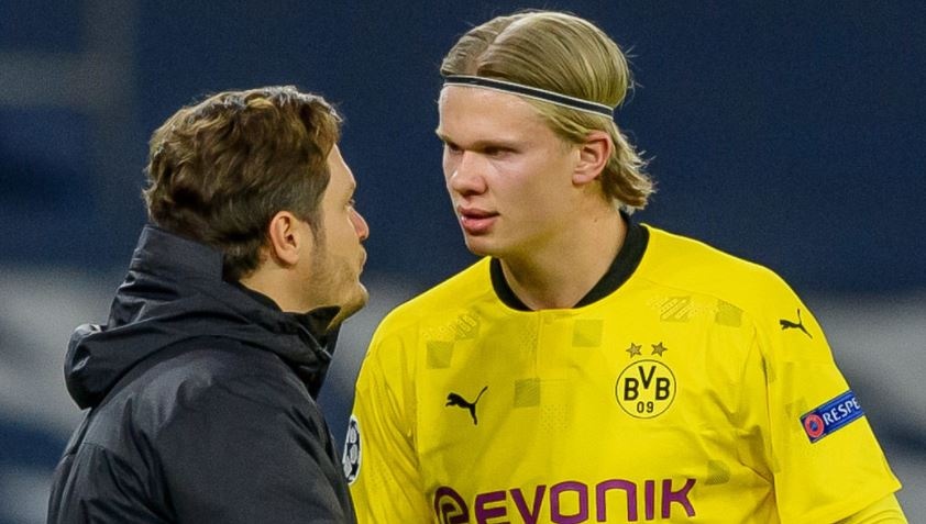 Trong tai xin chu ky Haaland sau tran dau tai Etihad hinh anh