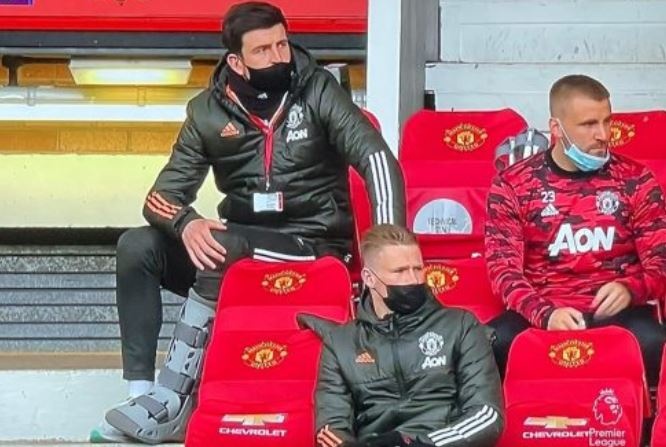 Maguire chong nang du khan tran thua cua MU hinh anh