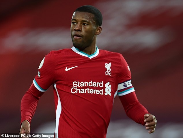 Wijnaldum tro mat voi Barca anh 1