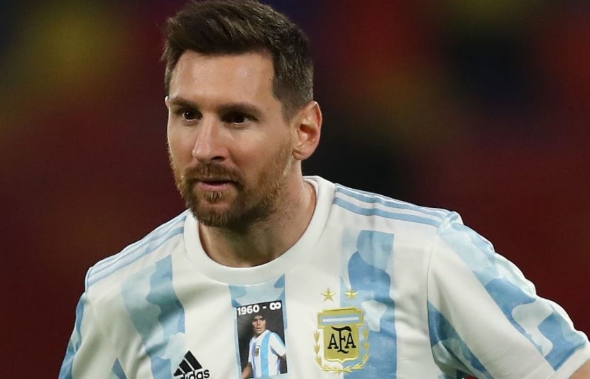 Argentina 1-1 Chile: Messi ghi ban hinh anh
