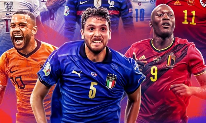 12 doi tuyen da vao vong 1/8 Euro 2020 hinh anh