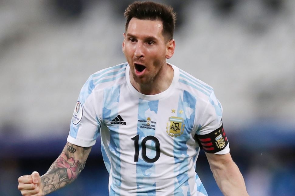 Messi dua Argentina vao ban ket Copa America hinh anh