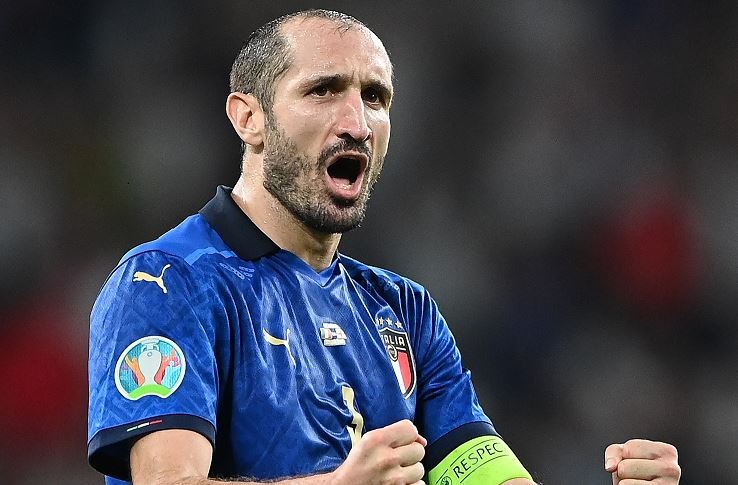 Hanh dong la cua Chiellini khi Saka da luan luu hinh anh