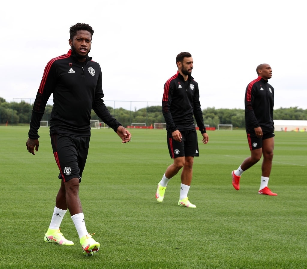 Sancho tap buoi dau tien cung Man Utd anh 5