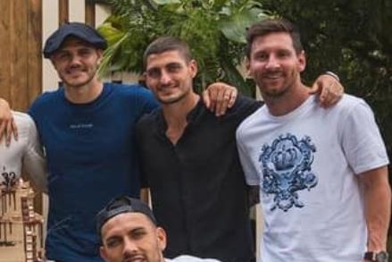 Messi, Ramos du sinh nhat dong doi moi hinh anh