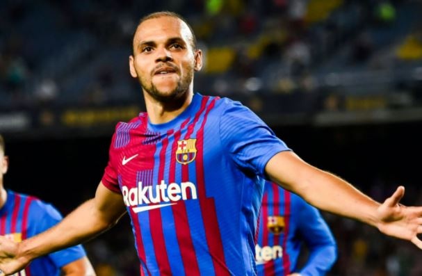 Braithwaite toa sang trong tran thang 4-2 cua Barca hinh anh