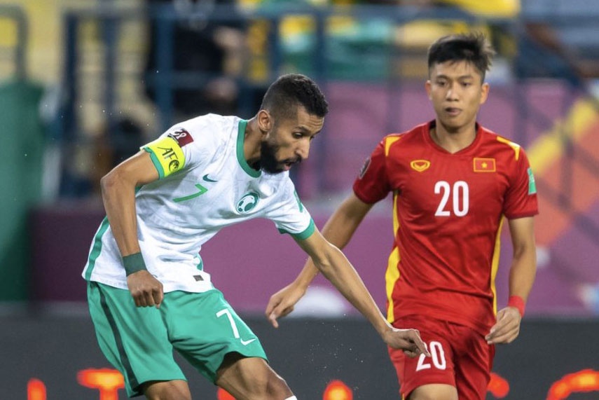 Tuyen Viet Nam thua nguoc 1-3 truoc Saudi Arabia hinh anh