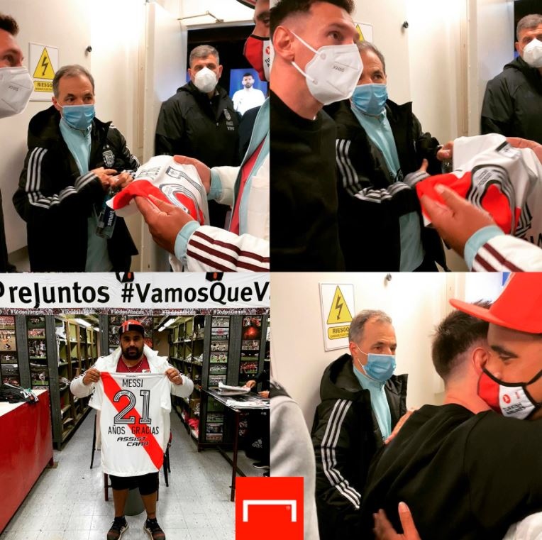 Messi gap an nhan anh 1