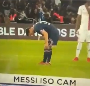 Messi gap van de o dau goi truoc khi bi thay ra anh 1