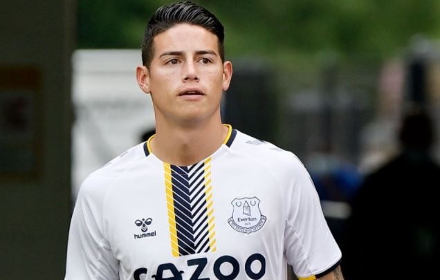 James Rodriguez chuan bi sang chau A choi bong hinh anh