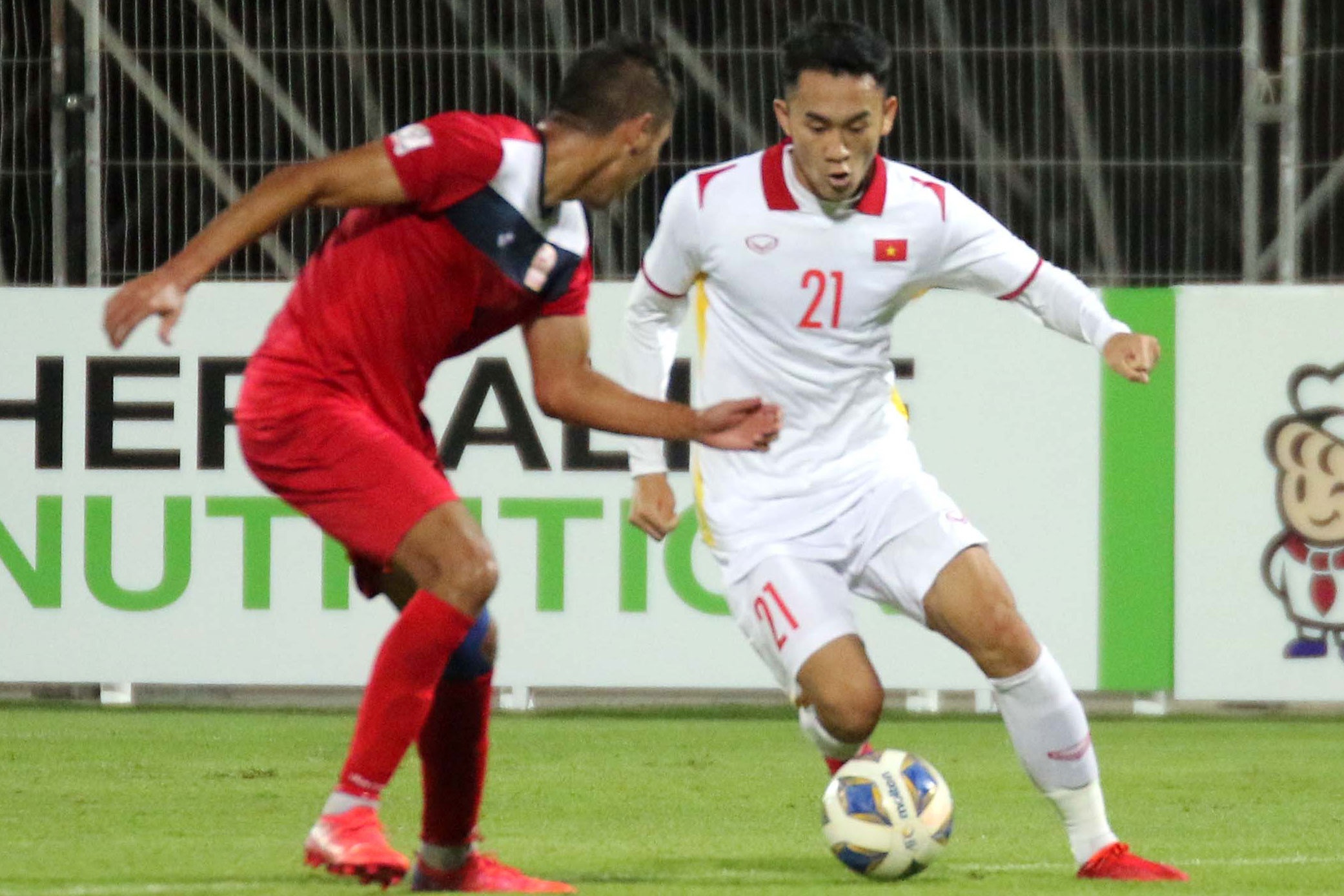 U23 Viet Nam thang 3-0 o tran giao huu truoc them vong loai chau A hinh anh