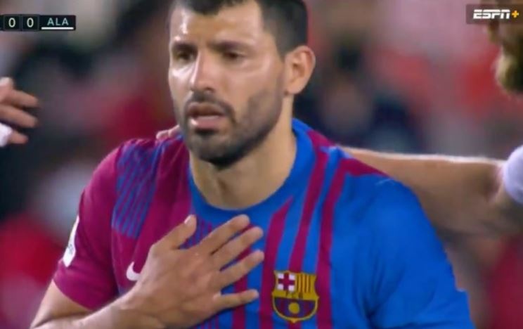 Aguero do guc tren san vi tim dap nhanh hinh anh