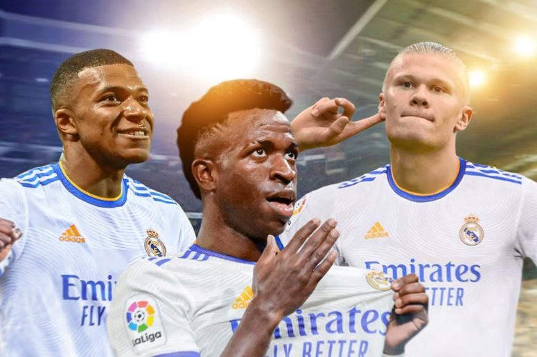 Haaland muon den Real Madrid anh 1