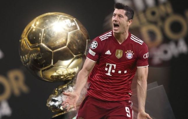France Football can nhac trao Qua bong vang cho Lewandowski hinh anh
