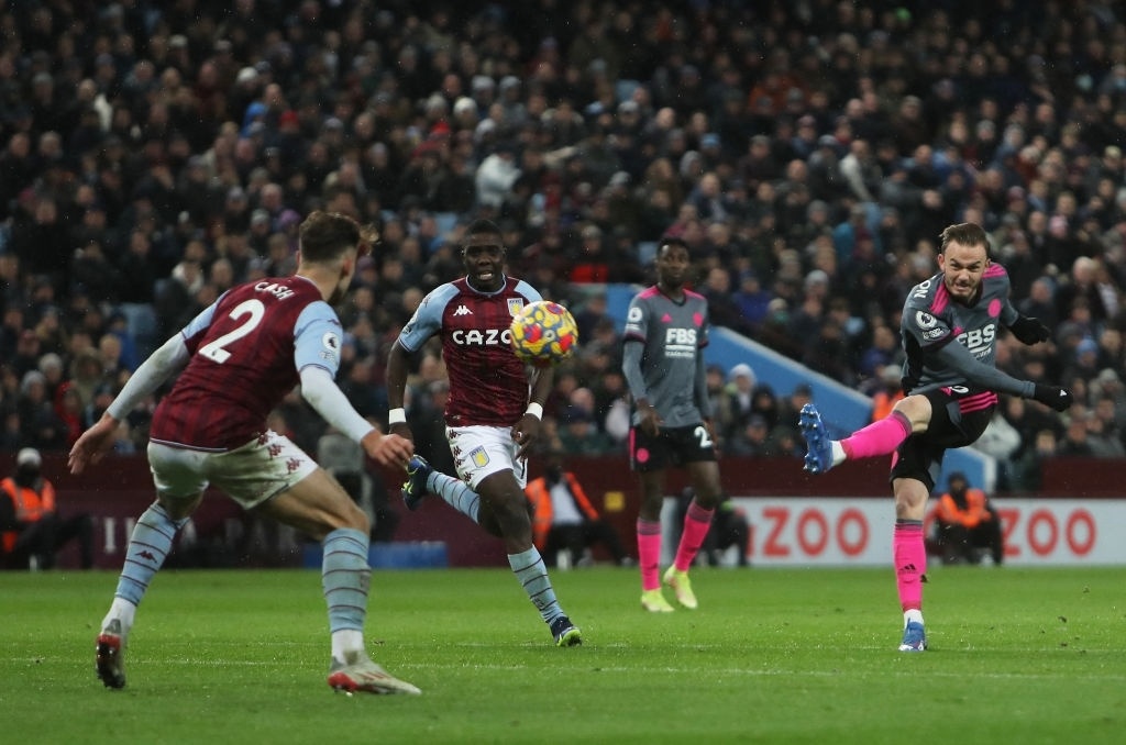 Aston Villa dau Leicester anh 8