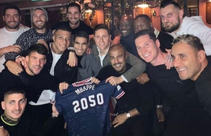 Messi va Neymar vang mat trong tiec sinh nhat cua Mbappe hinh anh