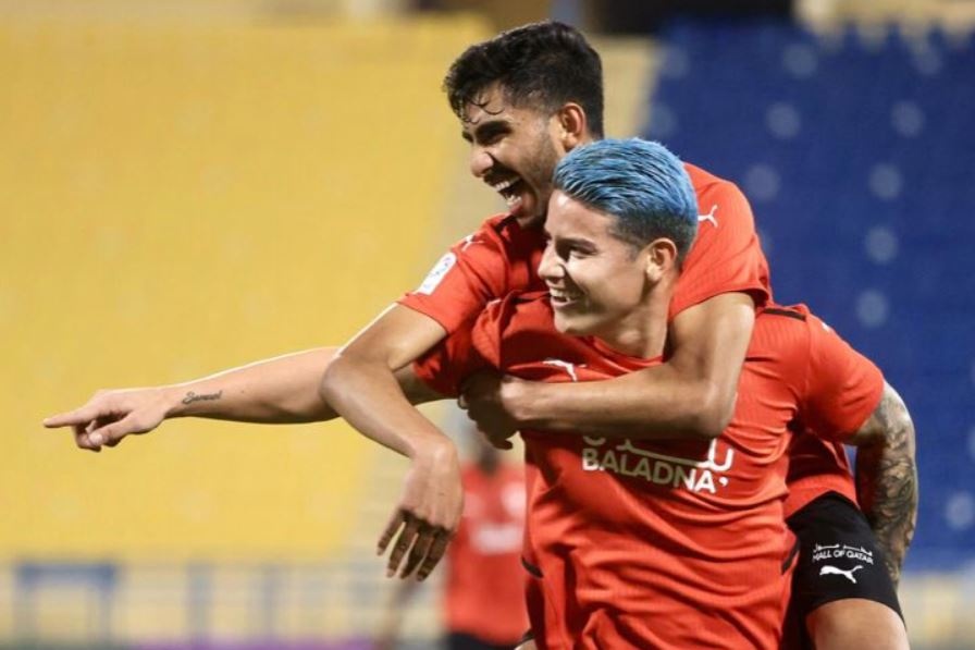 James Rodriguez toa sang tai Qatar anh 1