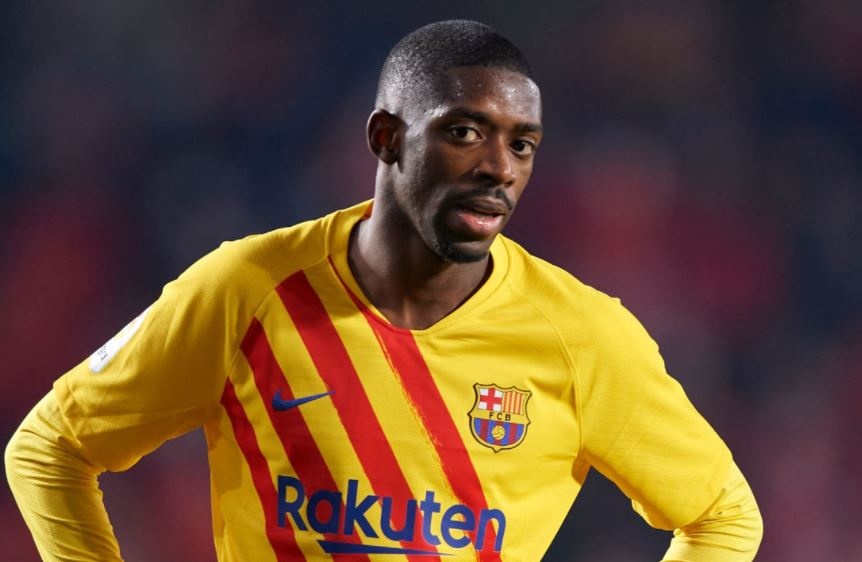 Dembele dap tra giam doc Barca hinh anh