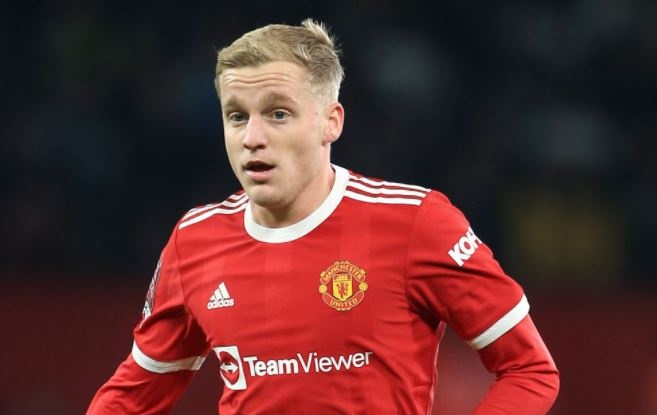 MU cho muon Van de Beek hinh anh