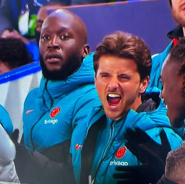 Lukaku khong an mung khi Havertz ghi ban anh 1