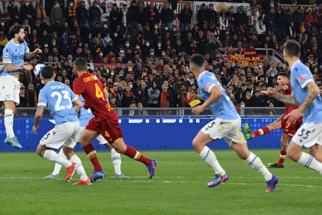 Roma dau Lazio anh 5