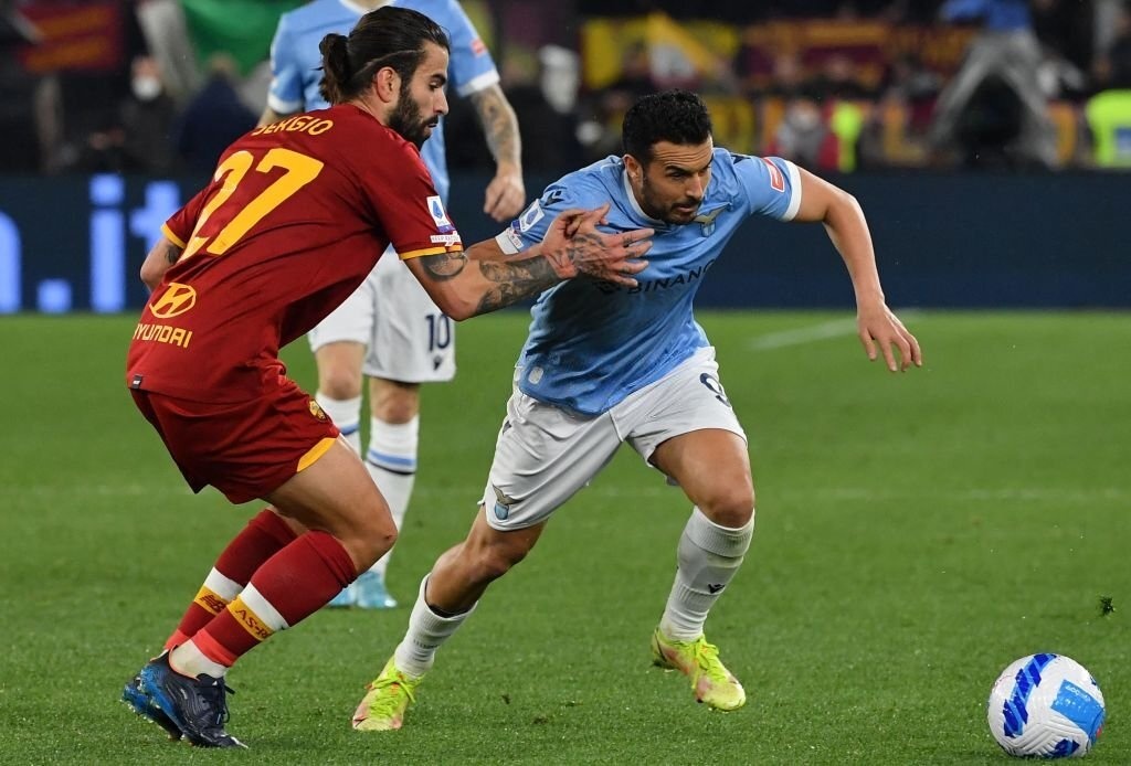 Roma dau Lazio anh 6