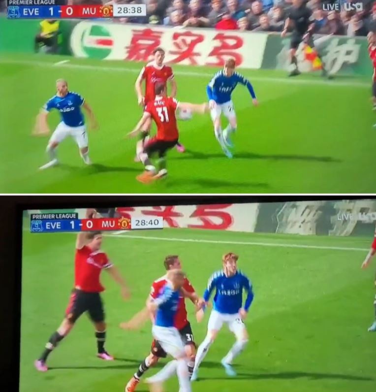 Maguire ra dau voi trong tai khi dong doi de bong cham tay anh 1