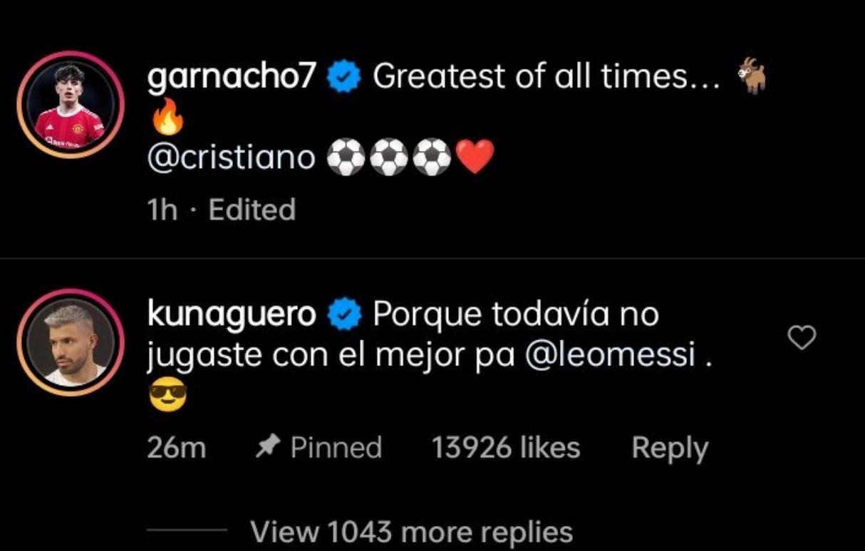 Tien dao MU bi Aguero mia mai vi khen Ronaldo anh 1